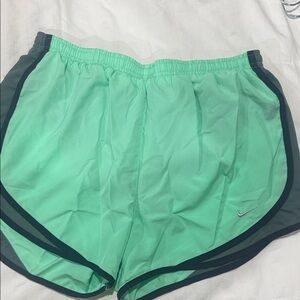 Nike Light Green Athletic Shorts